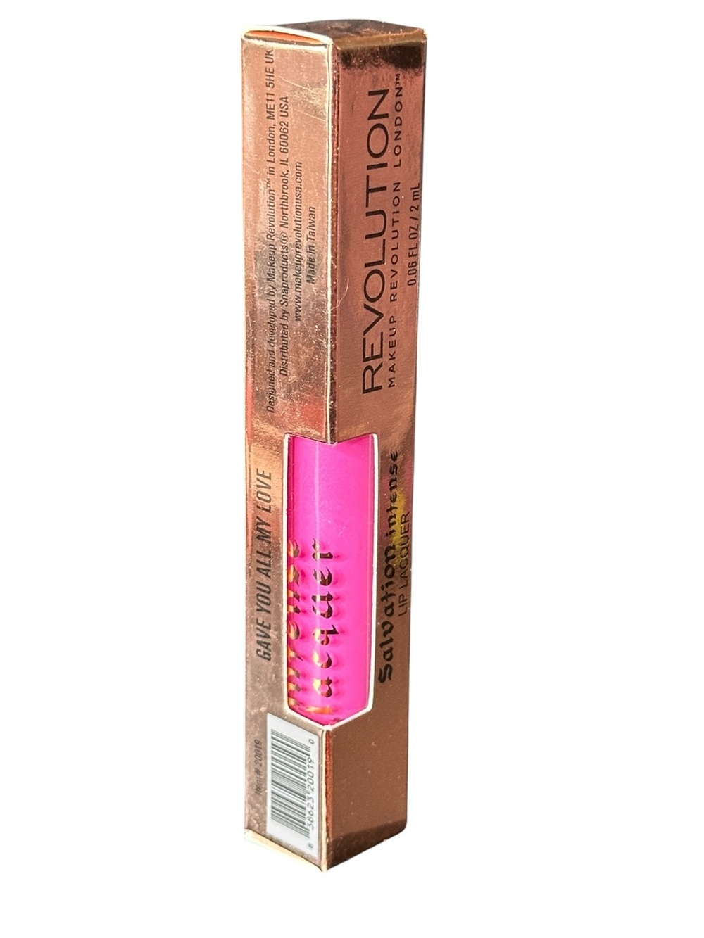 Makeup Revolution Salvation Intense Lip Lacquer - Gave You All My Love NWT
